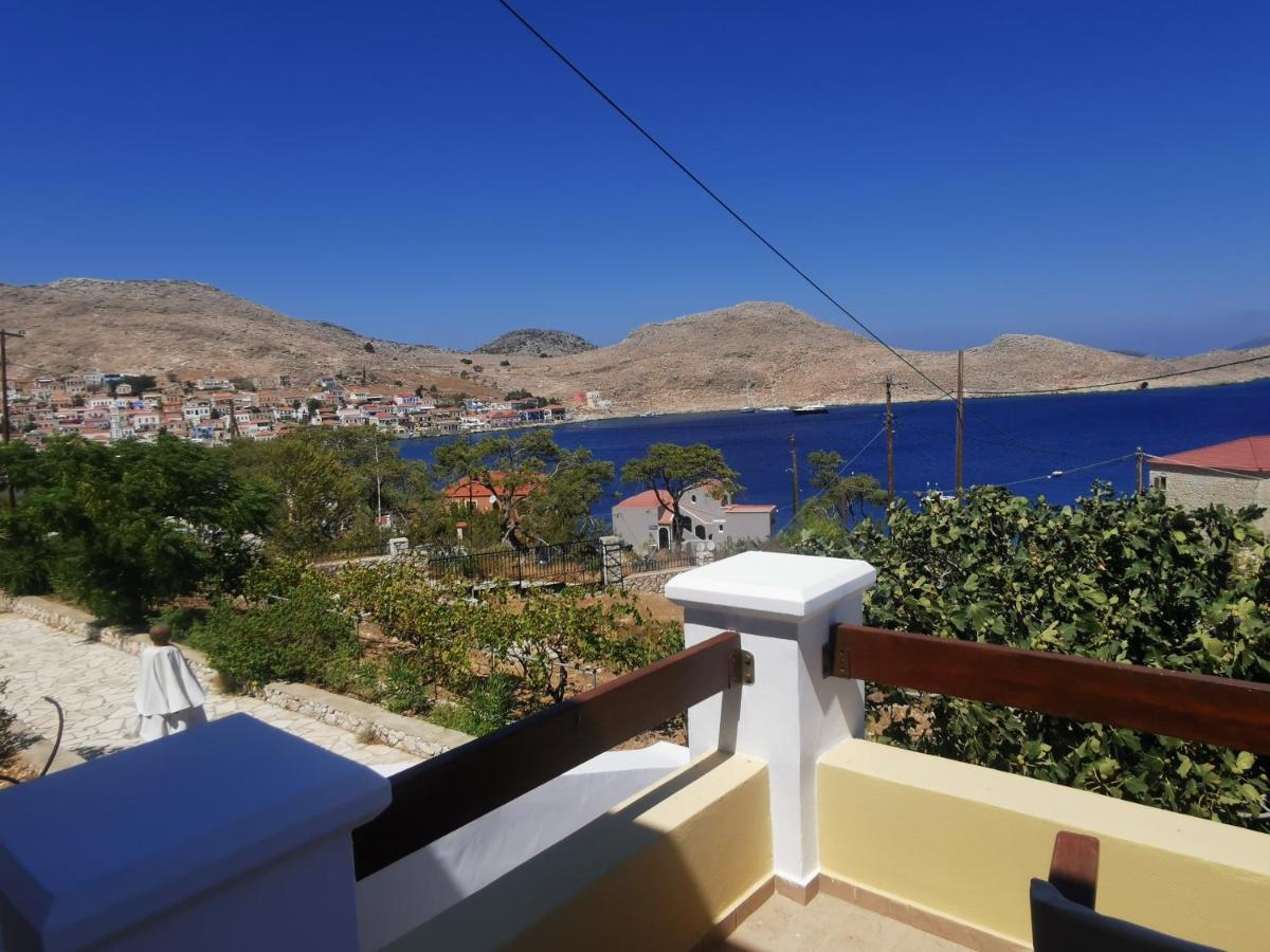 Kalypso Apartment Chalki Town Exterior photo